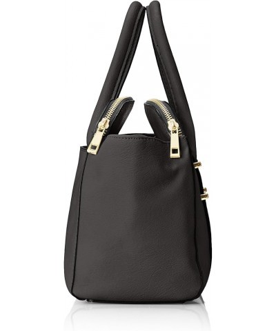 Women's Katherine Compartment Satchel Black $30.03 Shoulder Bags