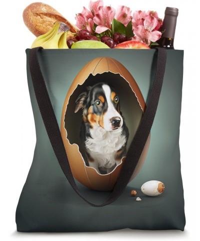 Funny dog in the egg Design dog owner Humor Sarcastic puppie Tote Bag $10.37 Totes