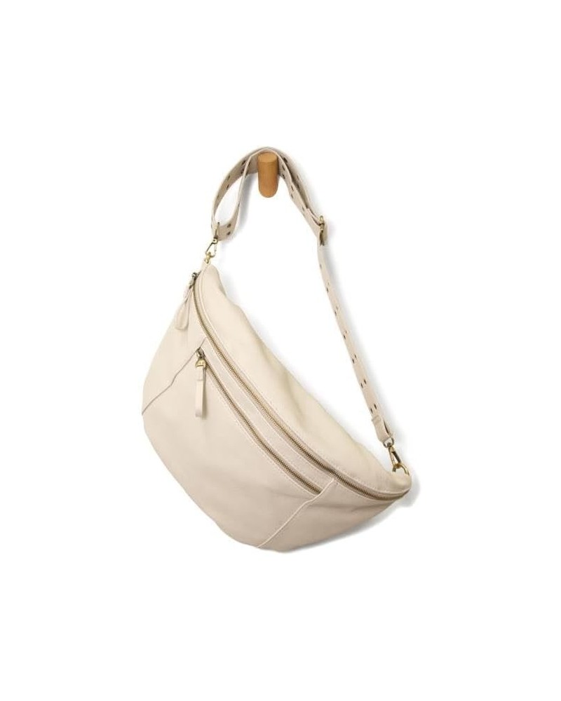 Mel Large Sling Crossbody Bag Ivory $36.34 Crossbody Bags