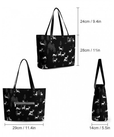 Large Capacity Work Tote Bags Leather Big Purses And Handbags Big Commuter Bag Color1305 $21.32 Totes