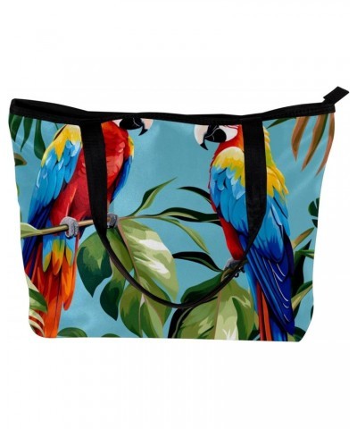 The Tote Bag For Women,Purses For Women,Handbags For Women,Birds Tropical Leaf Parrot Handbags $13.45 Totes