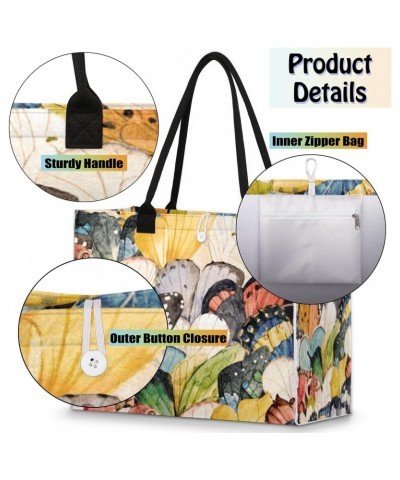 Butterfly Wings Cute Tote Bag with Digital Printing | Multi-Surface Design | Interior Pockets & Exterior Buttons | Ideal for ...