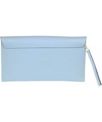 Womens Italian Genuine Leather Envelope Clutch Bag Serenity $21.57 Clutches