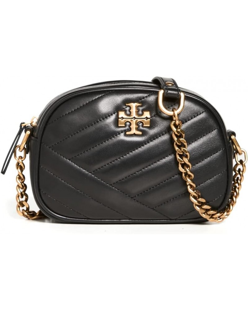 Women's Kira Chevron Small Camera Bag Black $134.05 Crossbody Bags