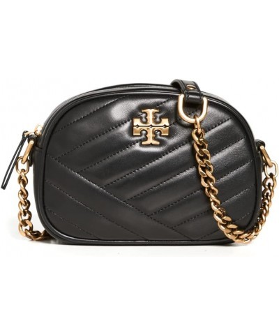 Women's Kira Chevron Small Camera Bag Black $134.05 Crossbody Bags