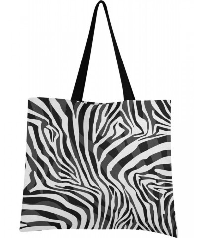 Handbags and Purse Abstract Zebra Skin Pattern for Women Tote Bag Large Capacity Top Animal Skin Storage Handle Shopper Shoul...