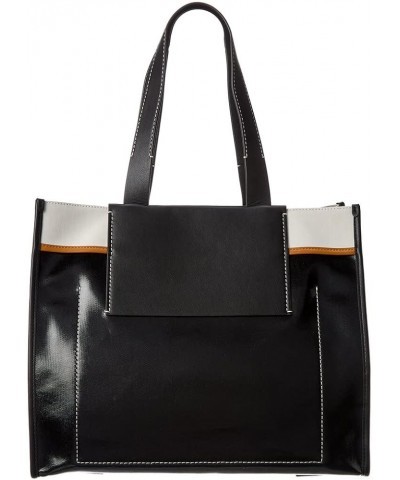 Women's XL Coated Canvas Tote Black $195.65 Totes