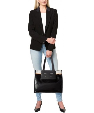 Women's XL Coated Canvas Tote Black $195.65 Totes