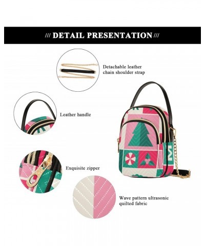 Women's Crossbody Handbags Clutch Phone Purse Square Cartoon Pattern Stylish Shoulder Bag with Detachable Chain Strap $11.44 ...