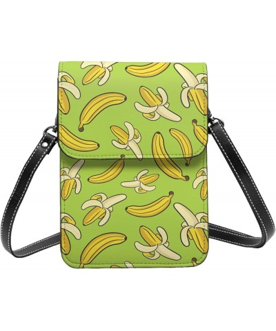 Womens Crossbody Bags Bohemian Colorful Vintage Pattern Phone Bag Wallet Purses Adjustable Strap Banana Pattern (4) $18.76 Cr...