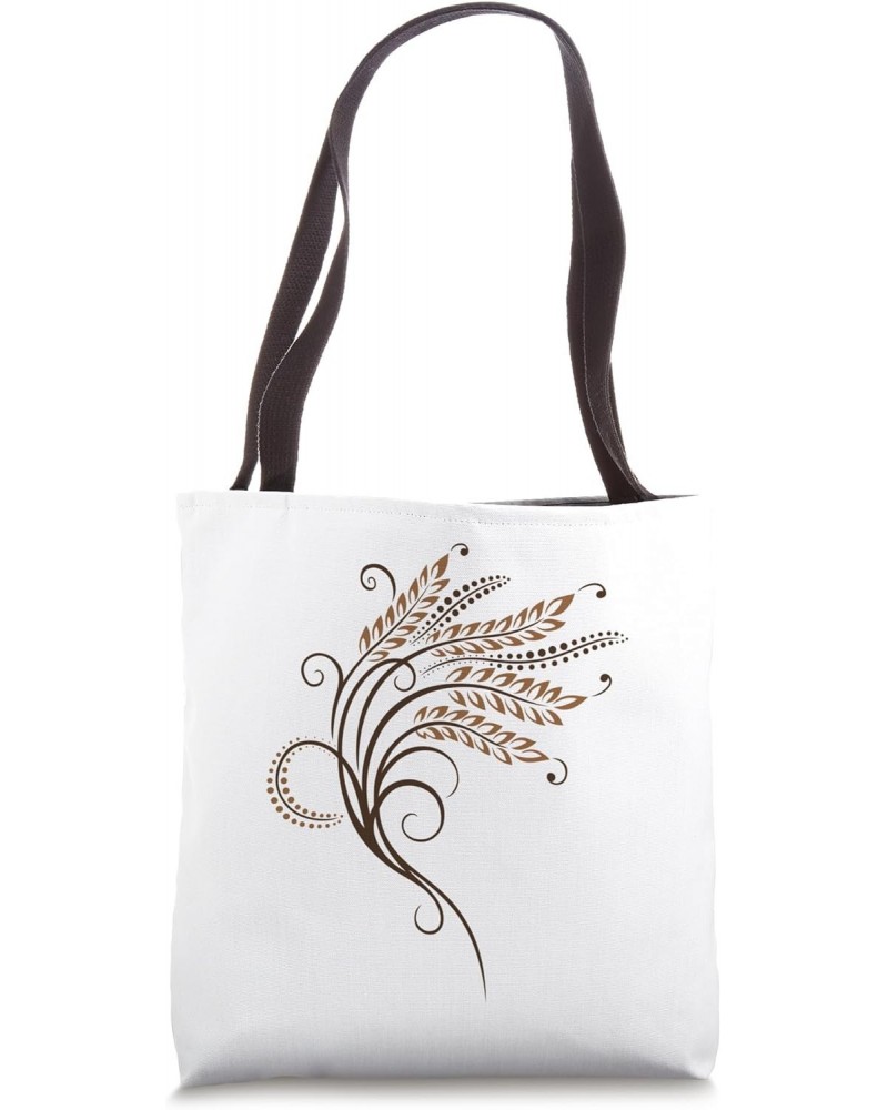 Grain Ears tattoo Outfit for Bakers Chefs and Master Bakers Tote Bag $10.10 Totes