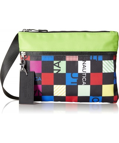 Pennant Nylon Crossbody Lime $16.67 Crossbody Bags