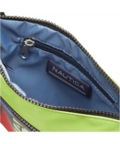 Pennant Nylon Crossbody Lime $16.67 Crossbody Bags