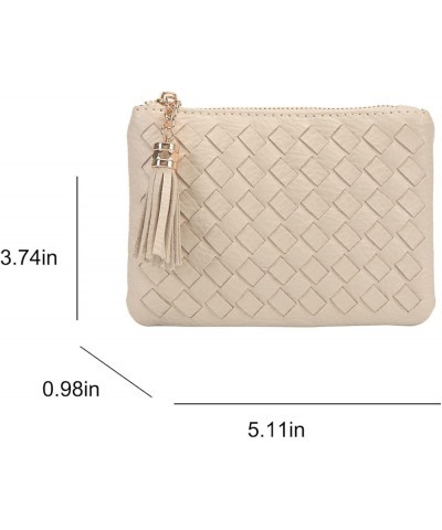 Crossbody Bag Extra Long Strap Faux Leather Basket Weaving Fashion Novelty Small Purses and Handbags For Women Sand-2Pcs $21....