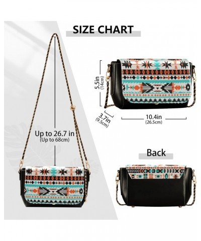 Bohemian Crossbody Bag for Women Girls,Leather Cross Body Purses Chain Strap Handbags Shoulder Bag $22.79 Crossbody Bags