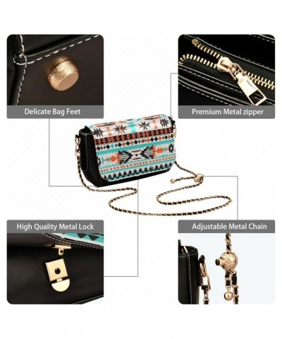 Bohemian Crossbody Bag for Women Girls,Leather Cross Body Purses Chain Strap Handbags Shoulder Bag $22.79 Crossbody Bags