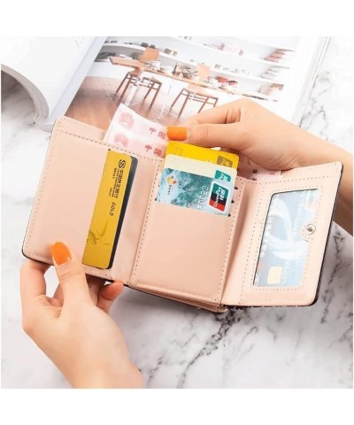 Coin Purse Women's Pu Leather Wallet Fashion Large Capacity Card Holder Bifold Business Coins Pocket Short Coin Purses Very P...