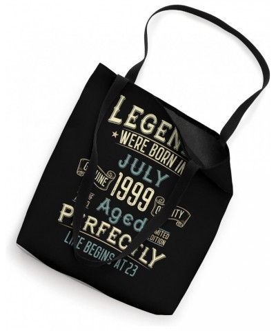 Vintage July 1999 23Th Birthday 23 Year Old Men Women Tote Bag $13.25 Totes