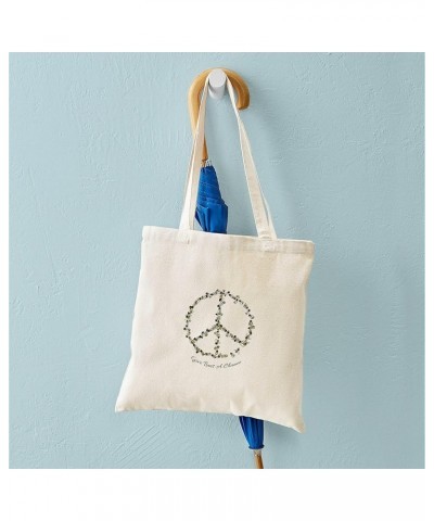 Save The Bee... Tote Bag Natural Canvas Tote Bag, Cloth Shopping Bag Give Bees a Chance Tote Bag $8.47 Travel Gear