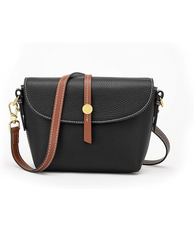 Women Shoulder Bag Women PU Leather Crossbody Bag Purses Shopping Cell Phone Bag Black $37.39 Shoulder Bags