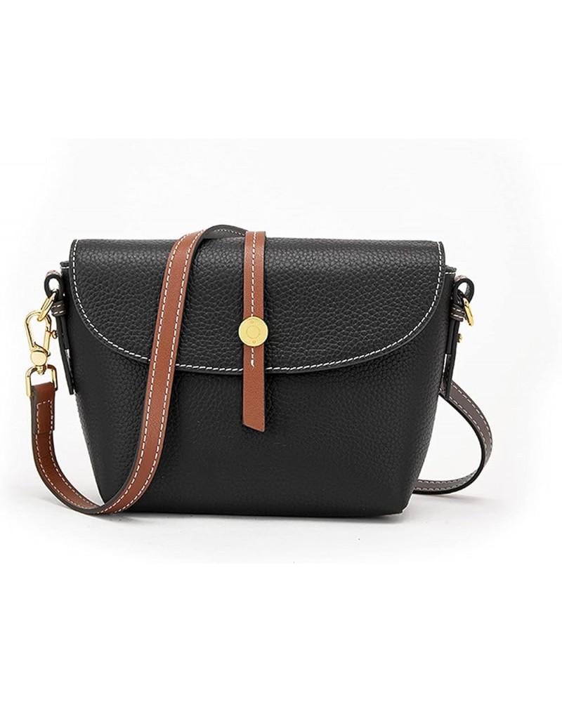 Women Shoulder Bag Women PU Leather Crossbody Bag Purses Shopping Cell Phone Bag Black $37.39 Shoulder Bags