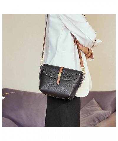 Women Shoulder Bag Women PU Leather Crossbody Bag Purses Shopping Cell Phone Bag Black $37.39 Shoulder Bags