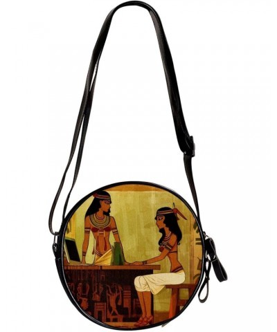 Crossbody Bags for Women,Crossbody Bag Men,Small Sling Bag,Ancient Egypt Indian Woman,Crossbody Purse $9.21 Crossbody Bags