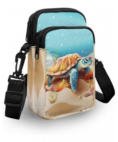 Tongluoye Crossbody Bags for Women Small Cellphone Purses Mini Shoulder Handbag Sea Turtle 2 $9.02 Crossbody Bags