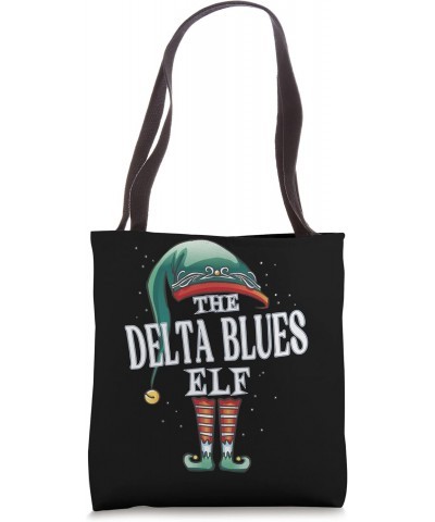 Delta Blues Elf Christmas Group Xmas Pajama Party Tote Bag $10.98 Totes