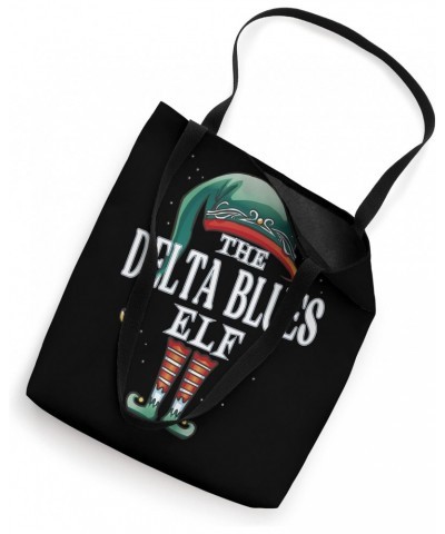 Delta Blues Elf Christmas Group Xmas Pajama Party Tote Bag $10.98 Totes