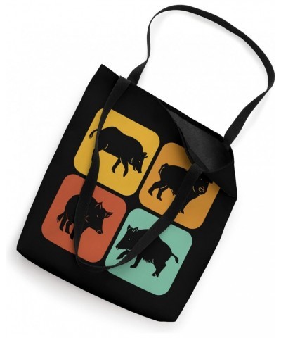 Retro Boars I Pig I Aesthetic I Hog Tote Bag $11.44 Totes