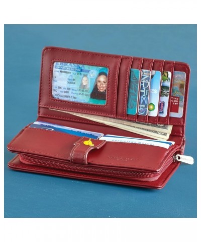 Book of Birds Magnetic Closure Red Wallet Red $16.30 Wallets