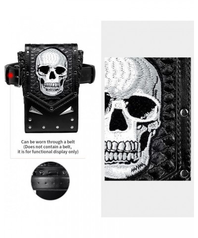 Crossbody Bags for Women Skull Pattern Stitching Purses for Women Travel Bag Cross Body Bag Purses for Women Phone Black $12....