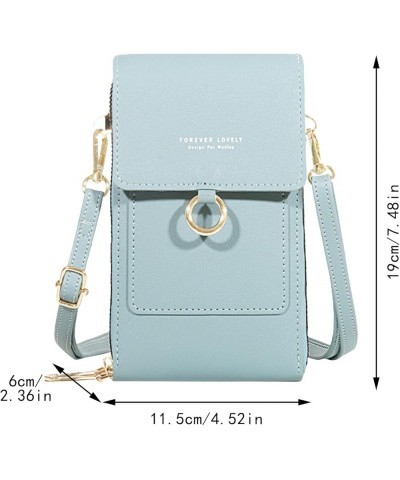 Ladies Crossbody Purses Women Casual Crossbody Bag Adjustable Strap Shoulder Bag With Visual Mobile Phone Window Pink $13.97 ...