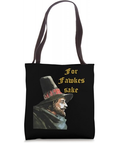 For Fawkes Sake Bonfire Night Vector Art Tote Bag $12.21 Totes