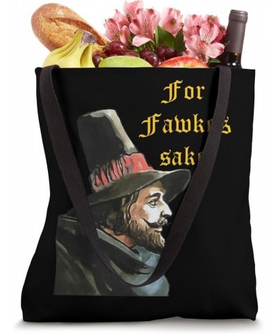 For Fawkes Sake Bonfire Night Vector Art Tote Bag $12.21 Totes