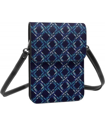 Womens Crossbody Bags Dinosaur Pattern Phone Bag Wallet Purses Adjustable Strap Colorful Grid Pattern (1) $16.08 Crossbody Bags