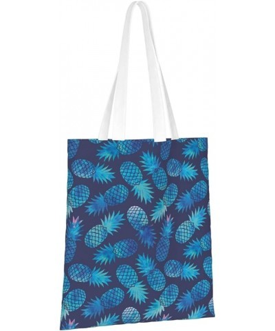 Colorful Music Notes Print Portable Storage Bag, Work, School, Shopping,Shoulder Bag,Customizable Blue Pineapple $17.88 Shoul...