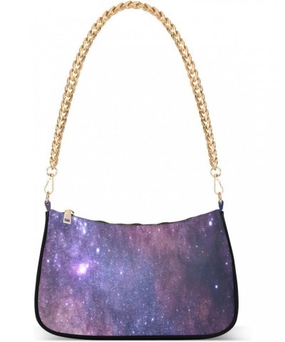 Women Small Shoulder Bag Rocky-mountain-star-night Girl Classic Purse Tote HandBag $22.73 Totes