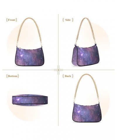 Women Small Shoulder Bag Rocky-mountain-star-night Girl Classic Purse Tote HandBag $22.73 Totes