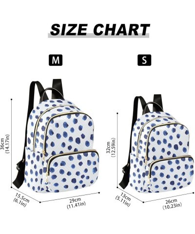 Black and White Cow Spots Backpack Purse for Women Lightweight Back Pack Casual Daypack Travel Shoulder Bag Bookbag - S Mediu...