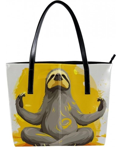 Tote Bag for Women, Large Tote Bags for Women, Women's Tote Handbags, Sloth, Totes for Women Design 3327 $17.19 Totes