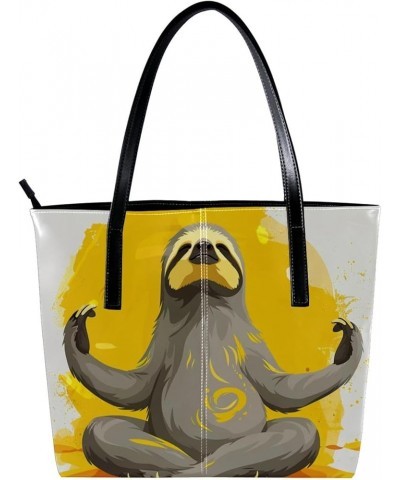 Tote Bag for Women, Large Tote Bags for Women, Women's Tote Handbags, Sloth, Totes for Women Design 3327 $17.19 Totes