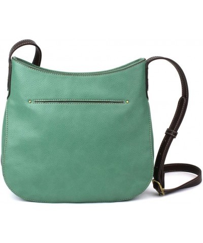 Crescent Crossbody Women Shoulder Purse with Adjustable Strap Dragonfly - Teal $37.40 Crossbody Bags