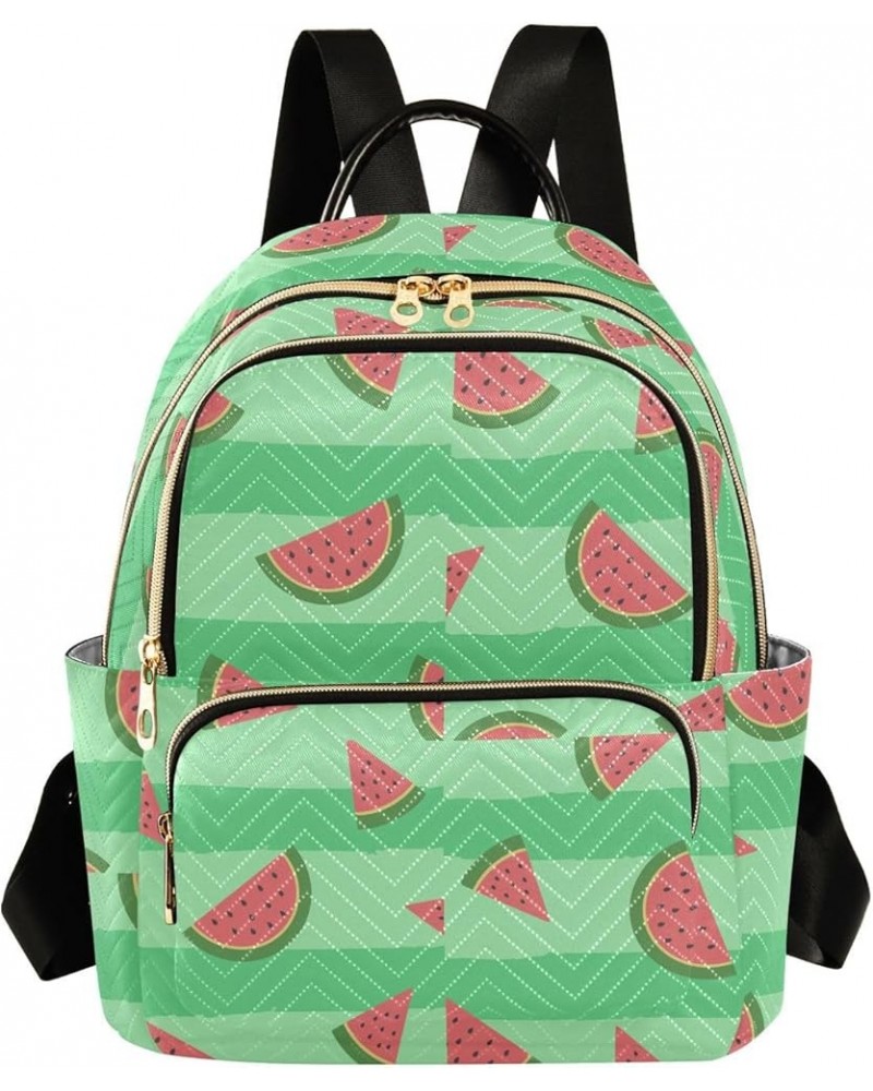 Slice Watermelon Hello Summer Women Backpack Purse Shoulder Bag Color Medium $15.18 Backpacks