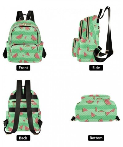 Slice Watermelon Hello Summer Women Backpack Purse Shoulder Bag Color Medium $15.18 Backpacks