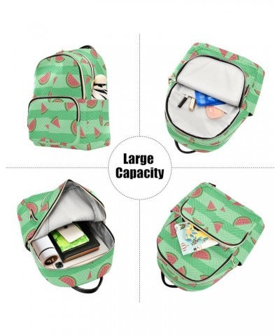 Slice Watermelon Hello Summer Women Backpack Purse Shoulder Bag Color Medium $15.18 Backpacks