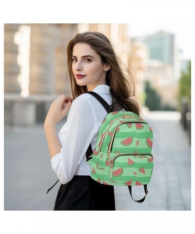 Slice Watermelon Hello Summer Women Backpack Purse Shoulder Bag Color Medium $15.18 Backpacks