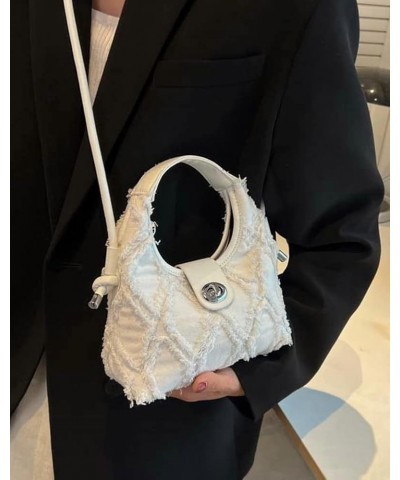 Half Moon Crossbody Bags for Women Dumpling Shape Handbags Beach Bag Satchel Bags for Wedding Party 2023 Pink $13.76 Crossbod...